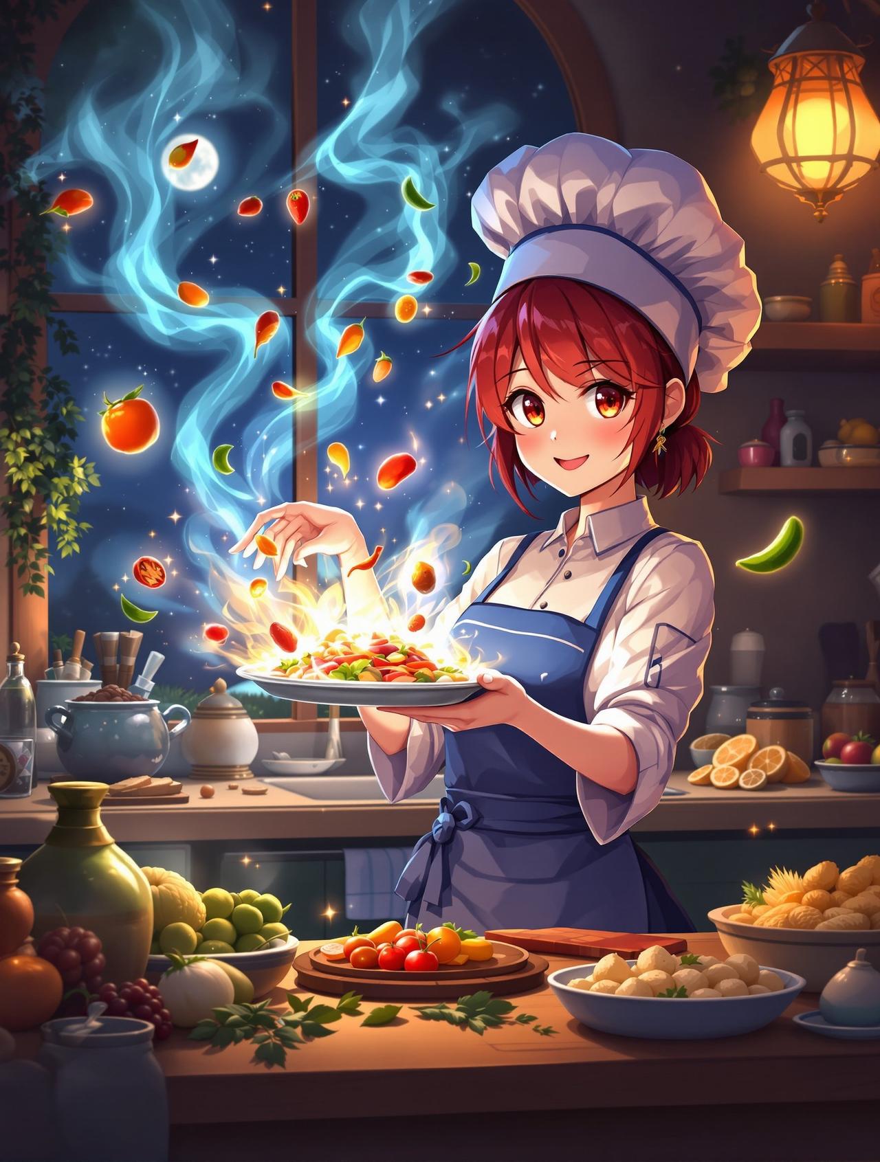 AI短剧 - 异世界食堂